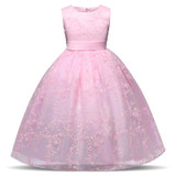 Girl party dress Christmas dress for girls summer formal flower girl dresses junior girls prom gown dresses baby clothes