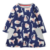 Girl Dresses Winter Kids Dress For Girls Flower Baby Girl Dresses Clothes Long Sleeve Beautiful Children Dresses Girls New 2017