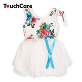 Girl Dress Summer New Floral Baby Girl Dress Princess TuTu Dress 8 Colors Infant Dresses Kids Clothing With Bow