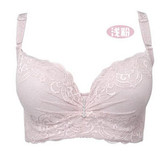 2016 hot! 3/4 cup lace push up bra summer style large size sexy women underwear thin section cup C cup D cup E bra for women