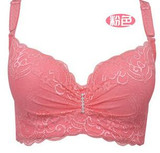 2016 hot! 3/4 cup lace push up bra summer style large size sexy women underwear thin section cup C cup D cup E bra for women