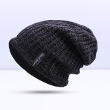 2016 Hot Sales Fashion Hat Winter Hat For Man Skullies Beanies Solid Knitted Hat Warm Cap Men Beanies Cap Elastic Free Shipping