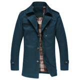 2016 Hot Sale Trench Coat Men Tops Autumn Style Single Breasted Trench Coat High Quality Cloth Long Mens Trench Jacket Coat