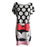 2016 Hot Sale Summer Sexy Women dress Minnie Mouse Clothing Vintage Short Sleeve Bodycon Pencil Autumn Summer Dress Plus Size