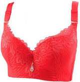 2016 Hot Sale New Style Lace Thin Style C D cup Women Vest Bra Comfortable Everyday Wear Push Up Brassiere 38 40 42 44 46 48 50