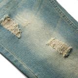 2016 Hot Sale Fashion & Casual Men's Jeans Hole Ripped Jeans Men Hiphop Pants Straight Jeans For Men Denim Trousers