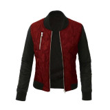 2016 Autumn Women Basic Coats Casual Long Sleeve Jacket New Winter Coat Thicken Outwear Bomber Jackets Abrigos Mujer S4