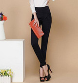 2016 Autumn Woman Elastic Waist Harem Pants Fashion Plus size Casual High Waist OL Office Pencil Pants XXXXXL