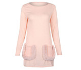 Autumn Winter Warm Sweater Dress Women Long Sleeve Dress Ladies Winter Knitted Jumper Sweater Dress Tops Pullover