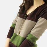 Autumn Winter Sweater Fashion Wool Cashmere Long Women Dress Slim Warm Sweaters Knitted Pullovers Tops Female Cashmere Sweaters