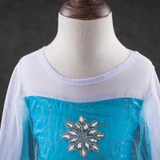 2018 Elsa Dress Girls Dresses Princess Cosplay Party Dress Vestidos fantasia Anna Halloween Elsa Costumes Teen Kids Clothes
