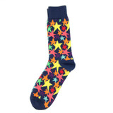 2018 Classic Happy Socks Brand Hit Color European American Personality Women Men Funny Socks Jacquard Short Cotton Male Socks