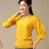 2018 Christmas Fashion Autumn Sweater Women Cashmere Sweaters and Pullovers Knitted Wool Winter Oversized Pullover Woman 60126