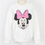 2018 Casual Sweatshirt Ladies Long Sleeve Mickey New Pullovers Hoodies Women Spring Autumn Winter Hoodies Cartoon Pattern