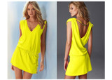 2018 Casual Summer Women Sundress Beach Vestidos Dress Boho Sexy V-neck Sleeveless 7 Color Beach Dresses Plus Size Vestidos