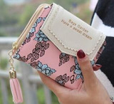 Attra-Yo! wallets 2016 women wallet ladies leather purse dollar price wallets high quality purses card holder money bag LS8736AY