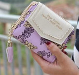 Attra-Yo! 2016 women wallets bag ladies leather purse dollar price wallets high quality purses card holder money bag LS8736ay