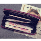 Atrra-Yo 2017 women wallet long wallets dollar price leather purse new Female Zipper Clutch Coin Purse Lady high quality A117ay