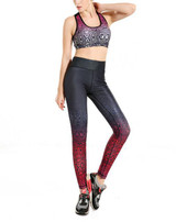 Athleisure 3D print fitness legging fashion new 2017 slim sexy tie dye leggings ladies harajuku 19 colors harajuku clothing sale
