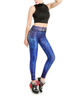 Athleisure 3D print fitness legging fashion new 2017 slim sexy tie dye leggings ladies harajuku 19 colors harajuku clothing sale