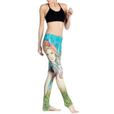 Athleisure 3D print fitness legging fashion new 2017 slim sexy tie dye leggings ladies harajuku 19 colors harajuku clothing sale