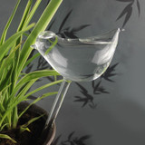 AsyPets Self Watering Globe Plant Water Bulbs Bird Shape Clear Glass Watering Device-30