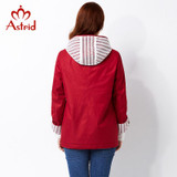 Astrid New 2017 High quitly Trench Coat for Women Plus Size Women's Windbreaker Spring Coat Big Size Womens Trench Coats AS-2800