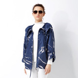 Astrid 2017 High quitly Trench Coat for Women Super Plus Size Women's Windbreaker Spring Coat Big Size Coat Female AS-2811-1