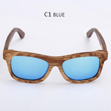 RTBOFY Wooden Sunglasses.Bamboo brand sun glasses Vintage Wood Case Beach Sunglasses for Driving gafas de sol YA03