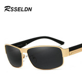 RSSELDN 2017 New Men's Brand Sunglasses HD Lens Men's Polarized Sunglasses Brand High Quality Sun glasses With Original Case