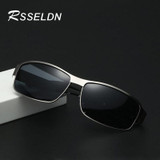 RSSELDN 2017 New Men's Brand Sunglasses HD Lens Men's Polarized Sunglasses Brand High Quality Sun glasses With Original Case
