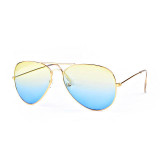 ROYAL GIRL Brand Designer Women Sunglasses Pilot Sun glasses Sea gradient shades Men Fashion glasses ss065