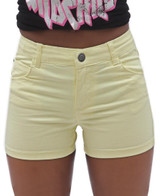 Girls Shorts - Yellow Girls Shorts - Yellow