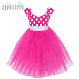 Girls Princess Toddler Polka Dots Dancing Tutu Ball Gown Dress Pageant Birthday Party Kids Children's Costume Cosplay Clothing Girls Princess Toddler Polka Dots Dancing Tutu Ball Gown Dress Pageant Birthday Party Kids Children's Costume Cosplay Clothing