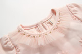 Lace bownot baby dress princess baby clothes autumn for 0-2 baby girls dress children kids clothing