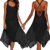 LAAMEI sexy Backless Dress Women Club Party Sundress Lace Elegant Lady Long Dress Summer Beach Boho Bandage Dress Plus Size 5XL LAAMEI sexy Backless Dress Women Club Party Sundress Lace Elegant Lady Long Dress Summer Beach Boho Bandage Dress Plus Size 5XL