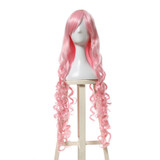 L-email wig 40inch 100cm Long Cosplay Wigs 10 Colors Long Wavy Black Red Brown White Synthetic Hair Perucas Cosplay Wig