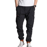 L-5XL Casual Cargo Pants Men Plus Size Baggy Harem Pants 2017 Fashion Solid Kpop Trousers Mens Elastic Waist Jogger Sweatpants