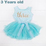 Children's Clothing Girl Clothes Fancy Tutu Dress for Baby Girl 1st 2nd 3rd Birthday Outfits Kids Dresses For Girls Party Wear