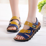 Children Summer sandals children shoes 2016 boys sandal general leather baby shoes