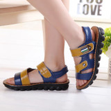 Children Summer sandals children shoes 2016 boys sandal general leather baby shoes