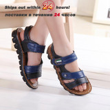 Children Summer sandals children shoes 2016 boys sandal general leather baby shoes