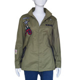 2016 Autumn Winter Plus size 5XL Women Military Bomber Jacket basic Coat Army Green Casacos Jaqueta Feminina Chaquetas Mujer