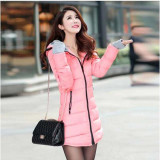 2016 Autumn Winter Jacket Women cotton-padded plus size Winter Coat Women Thicken Warm Parka female Hooded Overcoat AE904