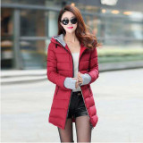 2016 Autumn Winter Jacket Women cotton-padded plus size Winter Coat Women Thicken Warm Parka female Hooded Overcoat AE904