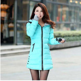 2016 Autumn Winter Jacket Women cotton-padded plus size Winter Coat Women Thicken Warm Parka female Hooded Overcoat AE904