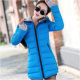 2016 Autumn Winter Jacket Women cotton-padded plus size Winter Coat Women Thicken Warm Parka female Hooded Overcoat AE904