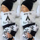 2016 Autumn style infant clothes baby clothing sets boy Romper +pants+hat 3pcs suit baby boy clothes newborn
