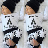 2016 Autumn style infant clothes baby clothing sets boy Romper +pants+hat 3pcs suit baby boy clothes newborn