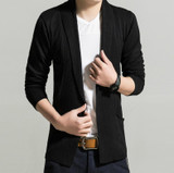 2016 autumn men fashion cardigans sweaters young men casual slim cardigans sweaters coat